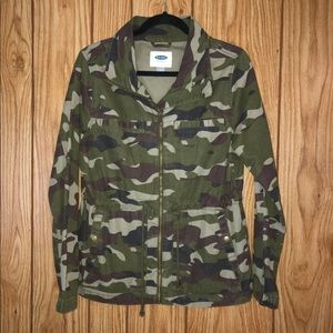 old navy camo jean jacket